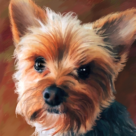 Oil Painting Giclee Dog Portraits from Photos,by myDaVinci - myDaVinci